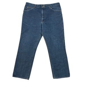 Vintage Denim Riders Women’s Blue Jeans 36x28 Wide Leg